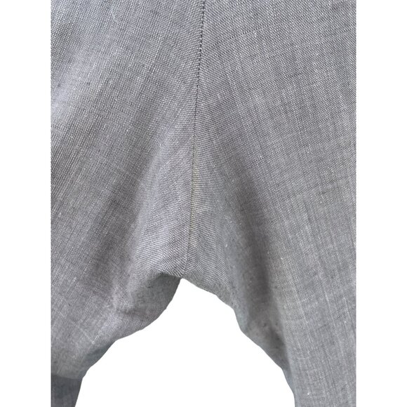 Betsys women’s size 3 waist 32  Large L XL XXL gray Linen wide leg Pants - Picture 6 of 12